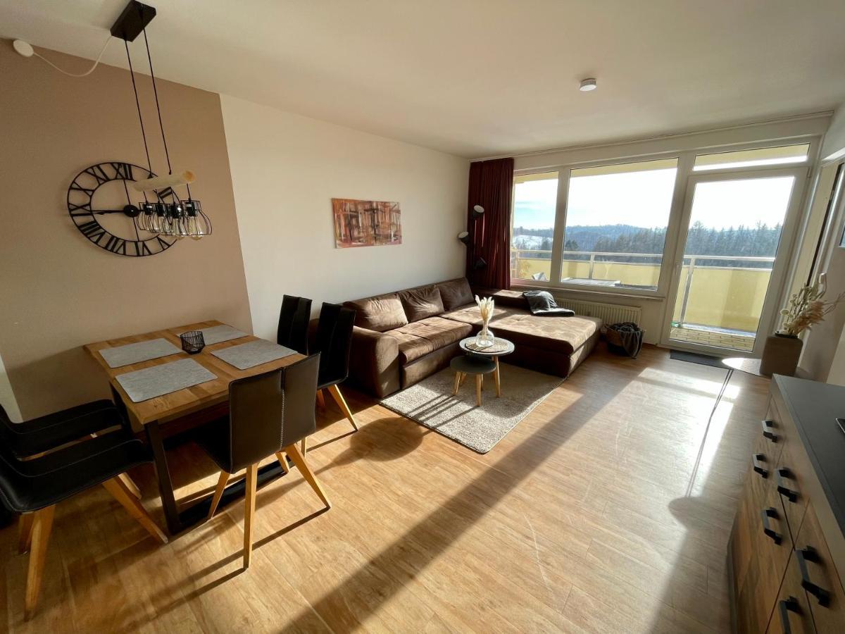Modern ausgestattetes Apartment mit Panoramablick Braunlage Exterior foto